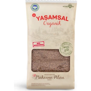 Yaşamsal Organik Tam Buğday Makarna Pilavı 500 gr