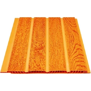 Ser Profil Fugalı Açık Meşe Plastik Pvc Duvar Tavan Lambiri / 20 Adet 20 cm x 2 M - 8 M²