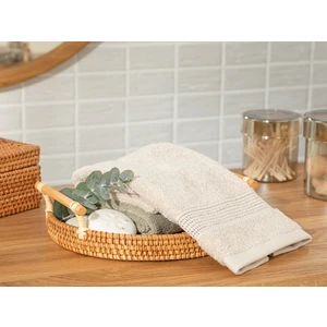 English Home Delu x e Pamuklu Low Twist El Havlusu 30 x 50 cm Bej