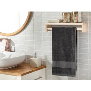 English Home Deluxe Pamuklu Low Twist Yüz Havlusu 50x90 cm Antrasit