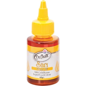 Dr. Gusto  Su Bazlı Likit Gıda Boyası 60 gr Sarı