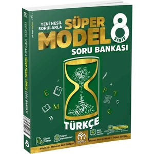 Model Eğitim Yayıncılık 8 Süper Türkçe Soru Bankası
