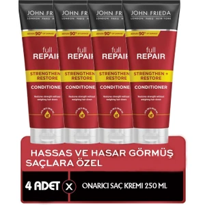 John Frieda Full Repair Saç Bakım Kremi 250 ml 4'lü