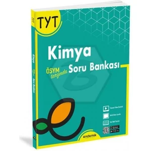 Endemik Yayınları 2022 Tyt Kimya Soru Bankası