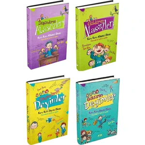 Yuva Yayınları Güldüren Düşündüren Atasözleri ve Deyimler Seti 4 Kitap