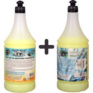 Dtx Kimya Ağır Yağ Sökücü Radyatör Temizleme 1 Litre Solventli Radyatör Temizleme 1 Lt