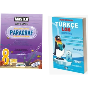 Idol Yayınları 8. Sınıf Türkçe Deneme ve Okyanus Yayınları 8. Sınıf Master Paragraf