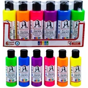 Fosforlu Akrilik Boya 70 ml 6 Renk