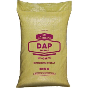 Dap 18 46 0 Dıamonyum Fosfat Azot Fosfor Kök Kışlık Taban Np Gübresi 50 kg