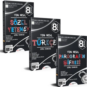 Paragrafın Şifresi Yayınları 8.Sınıf 3’Lü Set