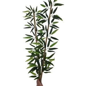 Yapay Yapraklı Dekoratif Bambu Çubuğu 75CM 2 Adet