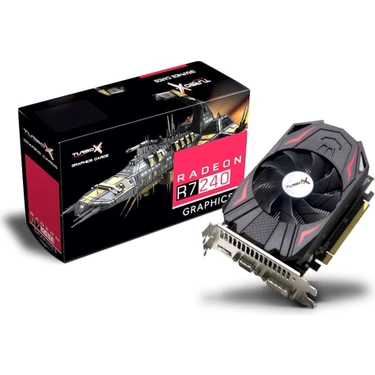 Turbox Amd Radeon R7 240 4 GB 128 Bit Gddr5 HDMI DVI DX12 Ekran