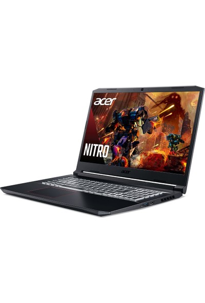 Acer Nitro AN517-52 Intel Core i5 10300H 16GB 512GB SSD RTX3050 Freedos 17.3" FHD Taşınabilir Bilgisayar NH.QDVEY.001