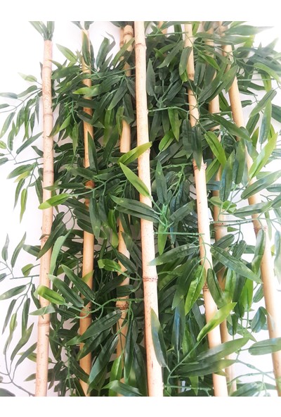 Bambu 10 Adet 1.5 Metre Boyunda Yapay Bambu Çubukları Bambu Ağaçlar