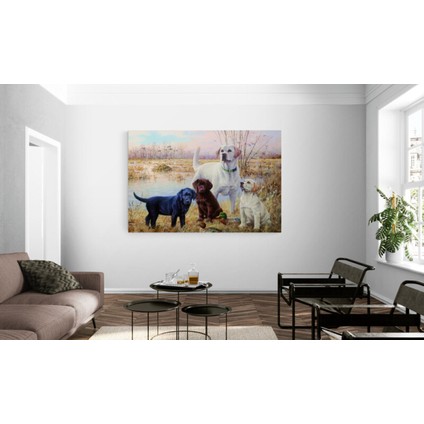 Köpek Resimi- Kanvas Tablo modelleri