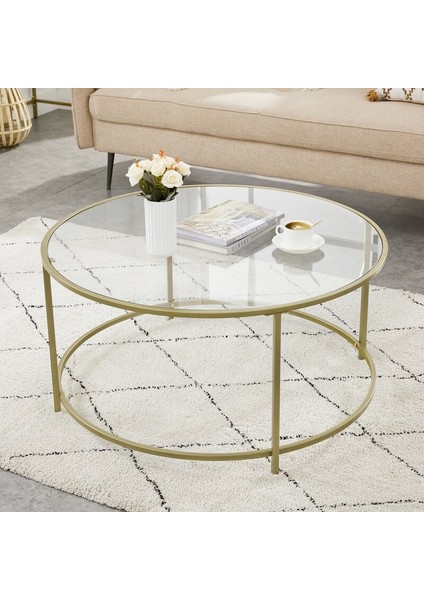 Tino Furniture Roma Gold Orta Sehpa