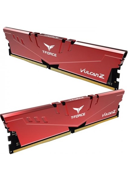 T-Force Vulcan Z Red 32 GB (2X16) Ddr4 3200 Mhz CL16 Ram TLZRD432G3200HC16FDC01