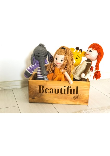 Ahşap Çok Amaçlı Organizer Kutu 30 cm x 12 cm x 10 cm fiyatları