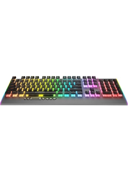 KB-R211 PRIME RGB Backlight Kristal Red Switch Mekanik Gaming Oyuncu Klavyesi