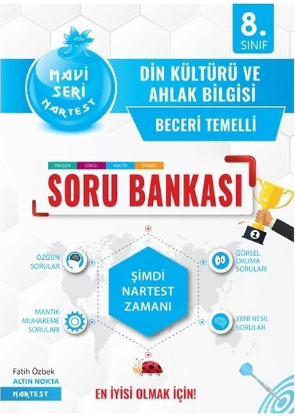 Nartest Yayınevi 8. Sınıf Din Kültürü Ve Ahlak Bilgisi Soru Bankası Fen Liselerine Hazırlık