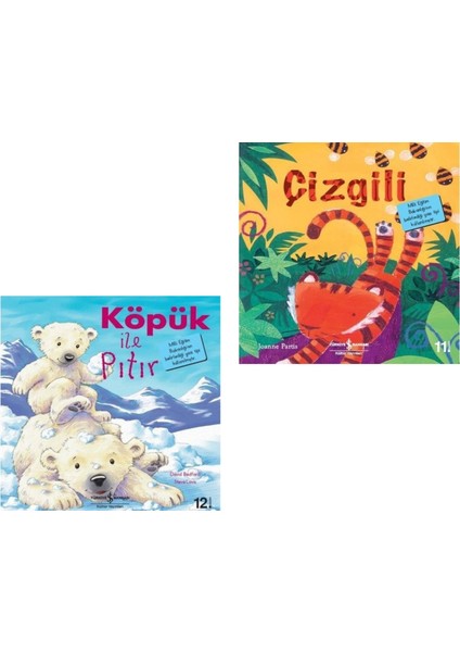 Çizgili + Köpük ile Pıtır: İlk Okuma Seti