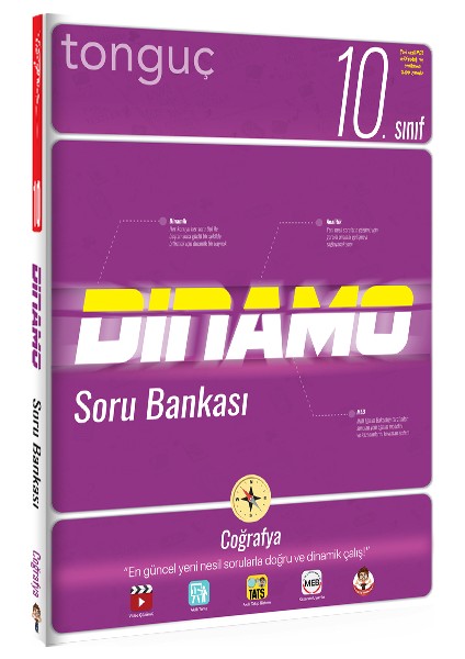 Tonguç Akademi 10. Sınıf Dinamo Coğrafya Soru Bankası