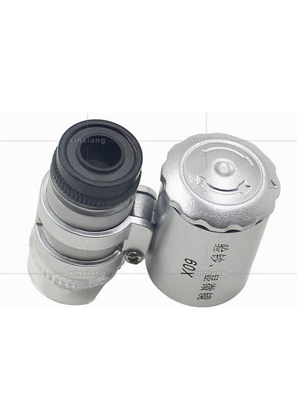 Taşınabilir 60X Mini LED Büyüteç Metal Cep Büyüteç Işıklı Büyüteç LED Işık Bezi Tekstil Ölçüm Büyüteç(Yurt Dışından) fiyatları