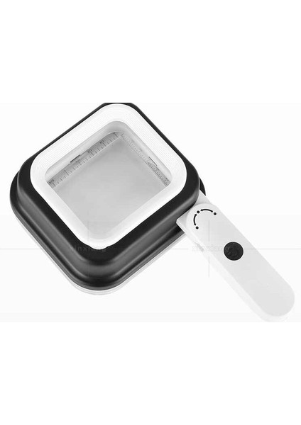 Katlanabilir 10X 15X 20X Işıklı Büyüteç El 4 LED Ölçekli Büyüteç Siyah/beyaz Okuma Antika Takı Büyüteç fiyatları