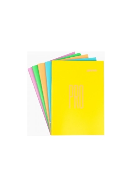 Pro Pastel Defter Pp Kapak 80 Yaprak Çizgili A4 1 Adet