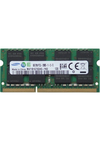 M471B1G73QH0-YK0 PC3L-12800S 8gb 1600MHZ Ddr3 Notebook Ram