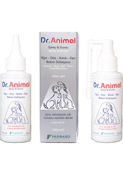 Dr. Animal Health Yara ve Bakım Solüsyonu - 100 ml