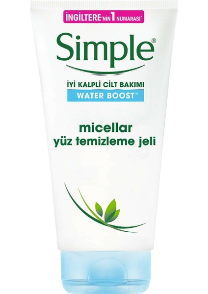 Water Boost Micellar Yüz Temizleme Jeli 150 ml