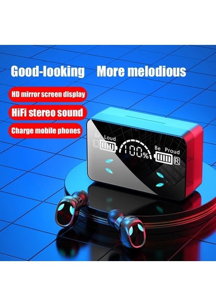 Spor Oyunu Için Mini Tws Kablosuz Bluetooth Kulaklık Aynası Suya Dayanıklı (Yurt Dışından) fiyatları