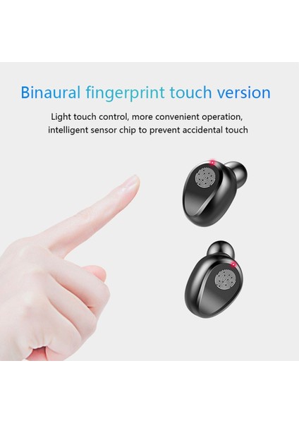 Tws Bluetooth Kulaklık Mini Kulak Sporları Koşu Kulaklıkları Kablosuz Kulaklık Hd Çağrı 1200MAH Şarj Kutusu ile 9d Stereo Müzik (Yurt Dışından) indirimleri