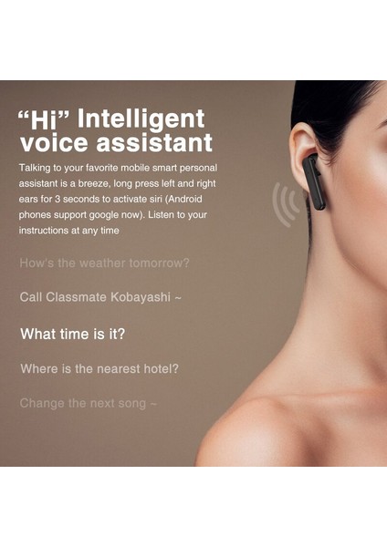 Tws Bluetooth Kablosuz Kulaklıklar Dokunmatik Kontrol LED Ekran Bluetooth 5.0 Oyun Kulaklığı Spor Su Geçirmez Kulaklık Kulakiçi (Yurt Dışından) indirimleri