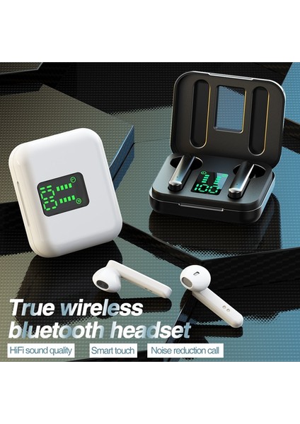 Tws Bluetooth Kablosuz Kulaklıklar Dokunmatik Kontrol LED Ekran Bluetooth 5.0 Oyun Kulaklığı Spor Su Geçirmez Kulaklık Kulakiçi (Yurt Dışından) fiyatları