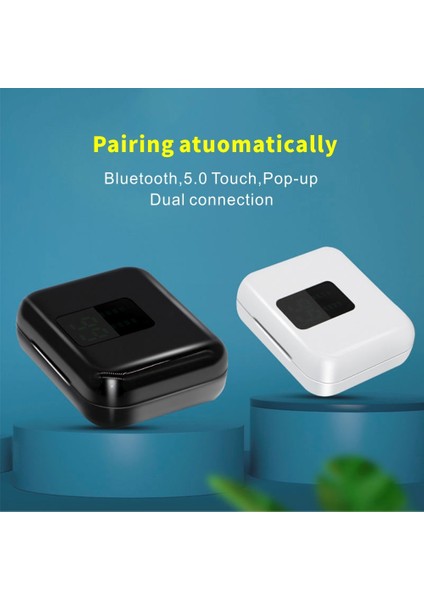 Tws Kablosuz Kulaklıklar Mini Bluetooth 5.0 Stereo Kulaklık Akıllı Cep Telefonu Için Spor Kulakiçi Kulaklık (Yurt Dışından) indirimleri