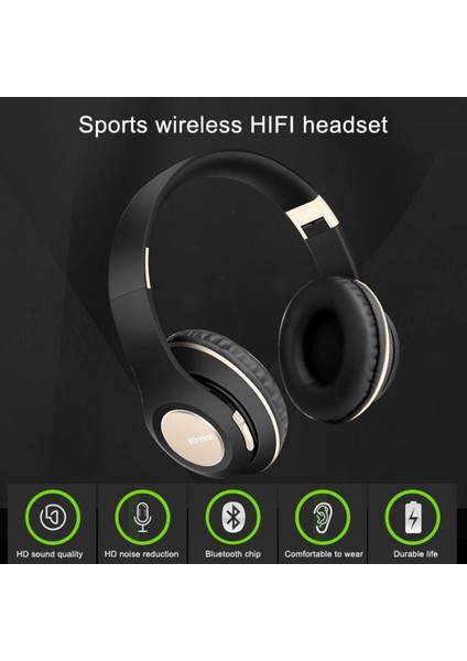 Hifi Bluetooth Kulaklık Stereo Kablosuz Kulak Içi Kulaklık, Cep Telefonu Için Mikrofonlu (Yurt Dışından) fırsatları