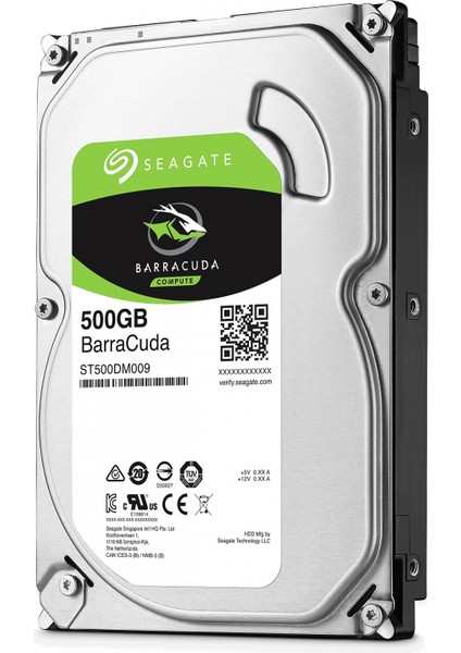 Barracuda 500GB 7200RPM 3.5" 32MB Sata 3 Sabit Disk - ST500DM009