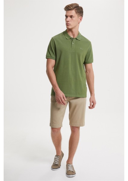 242042 Twins Yeşil Erkek Polo T-Shirt modelleri