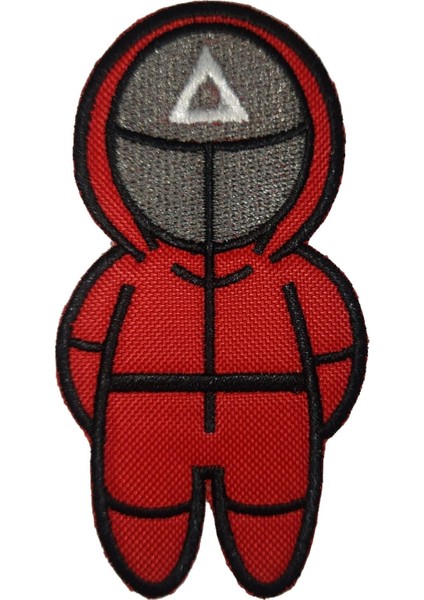Squid Game Nakış Işleme Arma Patch Peç 5 x 9 cm