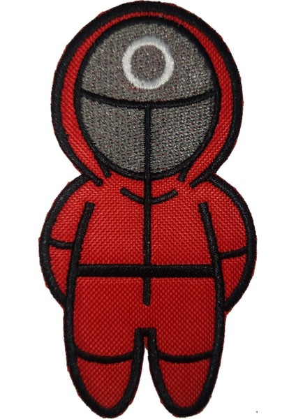 Squid Game Nakış Işleme Arma Patch Peç 5 x 9 cm