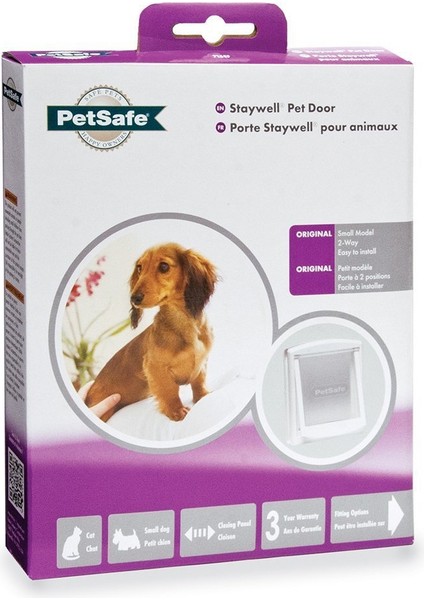 Pet Safe Petsafe 715 Ef Staywell  2 Yönlü Kilitli Kapı Küçük Boy Beyaz