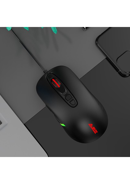 Dayanıklı Danışma Mouse Fiş Ergonomik Abs Yüksek Performanslı USB 10000 Dpı Danışma Fareleri Bilgisayar Oyna  (Yurt Dışından)