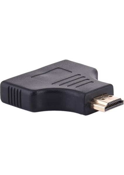 1080P 1 In 2 HDMI Y Splitter Adaptörü Erkek Çift Dişi Kafa Adaptörü Hd HDMI LED LCD Tv Erkek Kadın Dönüşüm Kablosu (Yurt Dışından) fırsatları