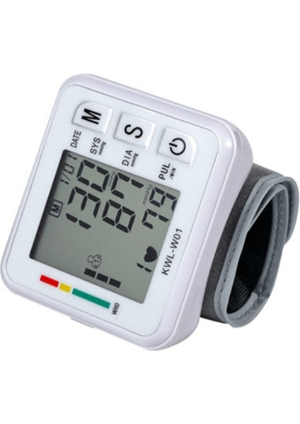 Dijital Kan Basıncı Monitörü Ev Kalp Atış Hızı Darbe Tonometer Darbe (Yurt Dışından)