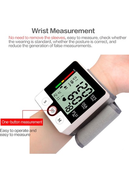 Kan Basıncı Monitörü Yayın Akıllı Manşet Bilek Kan Basın Kan (Yurt Dışından) indirimleri