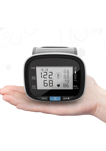 Profesyonel Kan Basıncı Monitörü Ingilizce Sesli Tonometer (Yurt Dışından) indirimleri