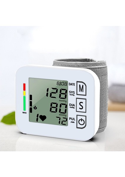 Taşınabilir Otomatik Dijital LCD Ekran Bilek Kan Basıncı Monitörü (Yurt Dışından) indirimleri