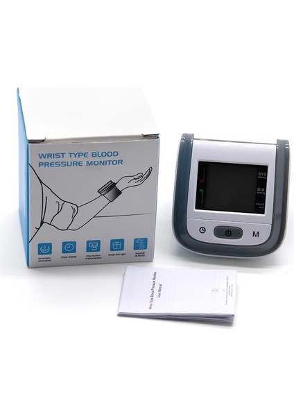 Otomatik Dijital Bilek Kan Basıncı Monitörü Bp Tonometer Bilek Tonometre (Yurt Dışından)
